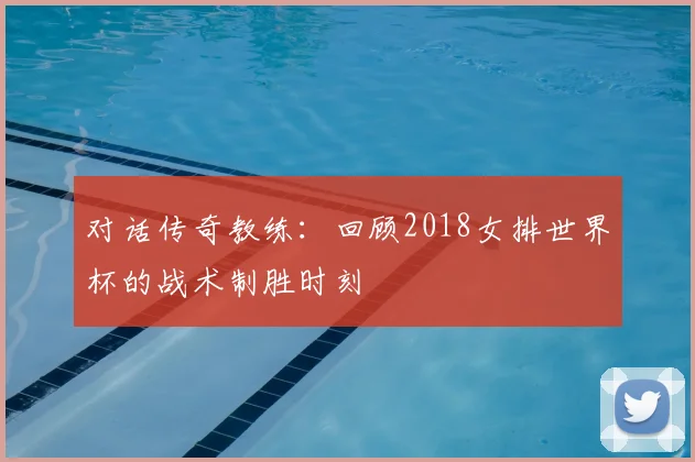 对话传奇教练：回顾2018女排世界杯的战术制胜时刻