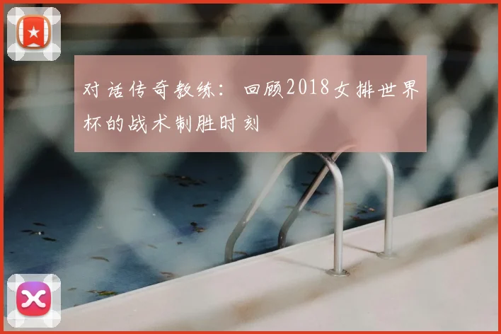 对话传奇教练：回顾2018女排世界杯的战术制胜时刻